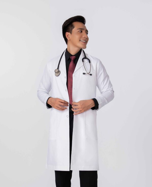 Lab coat 02 (Mẫu Classic - Nam)