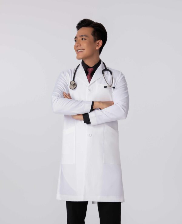 Lab coat 02 (Mẫu Classic - Nam) - Hình ảnh 2