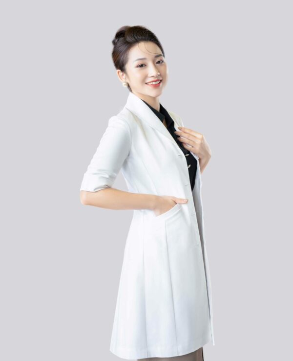 Lab coat Mẫu Iris - Nữ) - Ảnh 3