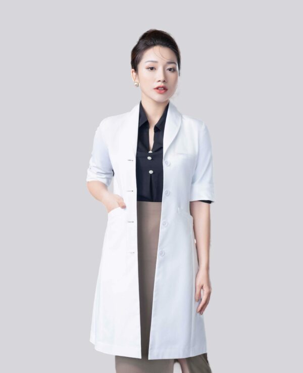 Lab coat Mẫu Iris - Nữ) - Ảnh 4