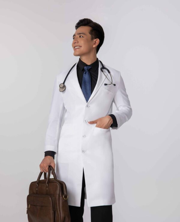 Lab coat (Mẫu JS - Nam)