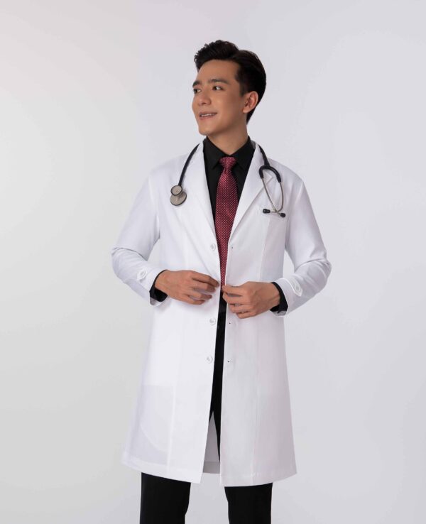 Lab coat 01 (mẫu KS - Nam)