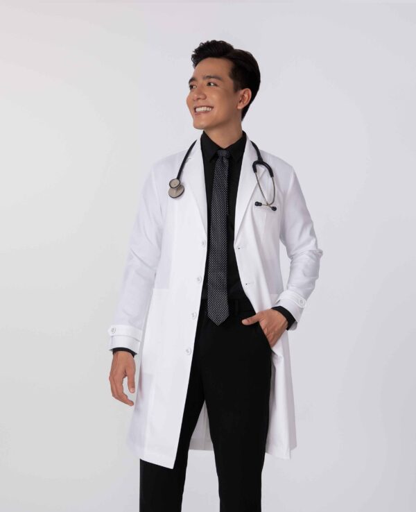 Lab coat 01 (mẫu KS - Nam) - Hình ảnh 2