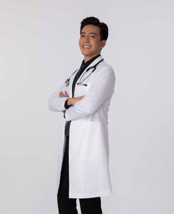 Lab coat 01 (mẫu KS - Nam) - Hình ảnh 3
