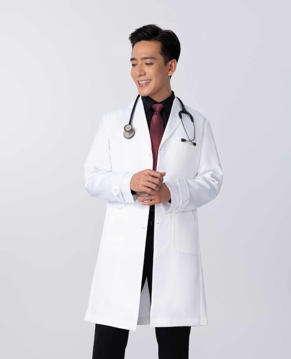 Lab coat 06 (mẫu Desi - Nam)