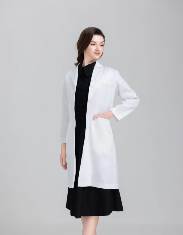 Lab coat 02M (mẫu Classic Pro - Nữ)