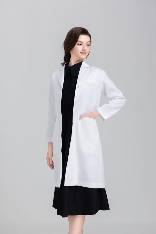 Lab coat 02M (mẫu Classic Pro - Nữ)