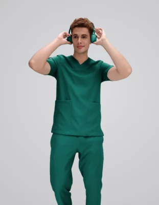 Đồng phục (mẫu M03 Nam-TCX Pastel Teal)