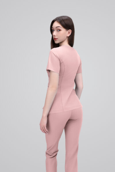 Alternative view of Đồng phục (mẫu W02-TCX Light Pink)