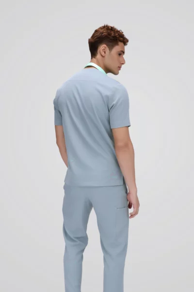 Alternative view of Đồng phục (mẫu M03 Nam-TCX Light Blue)