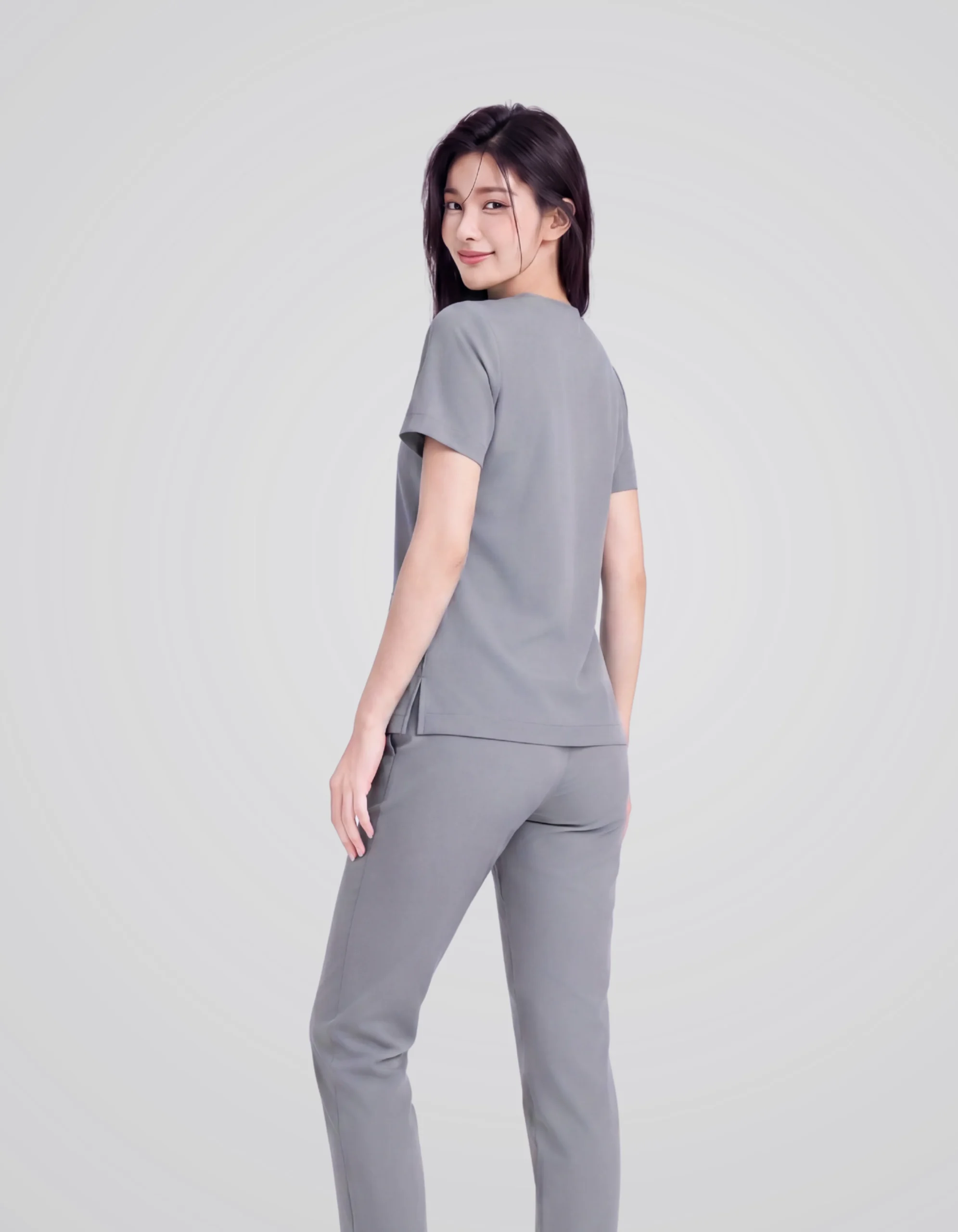 Đồng phục 0200 (mẫu W01 Plus-TCX Light Gray) - Ảnh 2